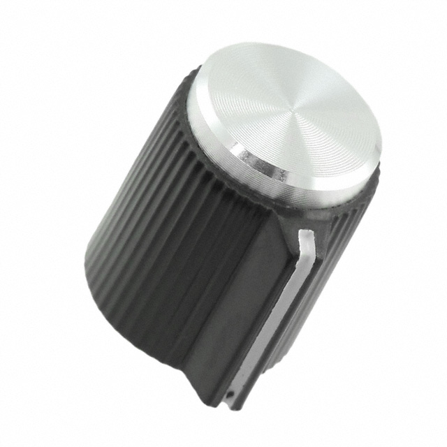 【PKJT50B1/8】KNOB KNURLED 0.126" PLASTIC
